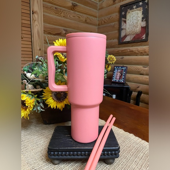 SALMON 40oz Simple Modern Tumbler - Picture 3 of 6